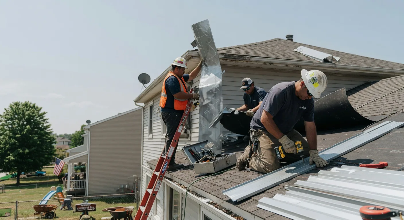 Metal Roof Repair in Obernburg, NY